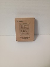 Vivosun Digital Touch Screen Thermo-Hygrometer White Temperature Humidity Monito