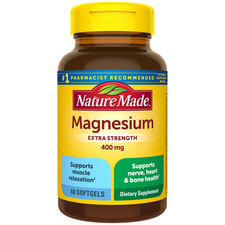 Nature Made Magnesium Extra Strength 400mg - 60 Softgels