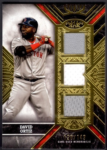2025 Topps Tier One David Ortiz Prime Performers Auto GREEN /15