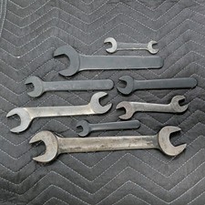 8 Antique Wrenches Billings And Spencer Co. Hartford CT.