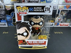 廃盤レア FUNKO POP 274 ロビン レッドウィング バットマン Amazon.com: Funko Pop! DC Super Heroes 274 Red Wing Robin