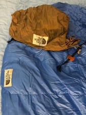 NICE Vintage SILKY SOFT   Goose Down Sleeping Bag Berkley USA Made North Face