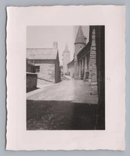 Rothenburg ob der Tauber 1955 - Wehrgang Alley - Old Photo 1950s
