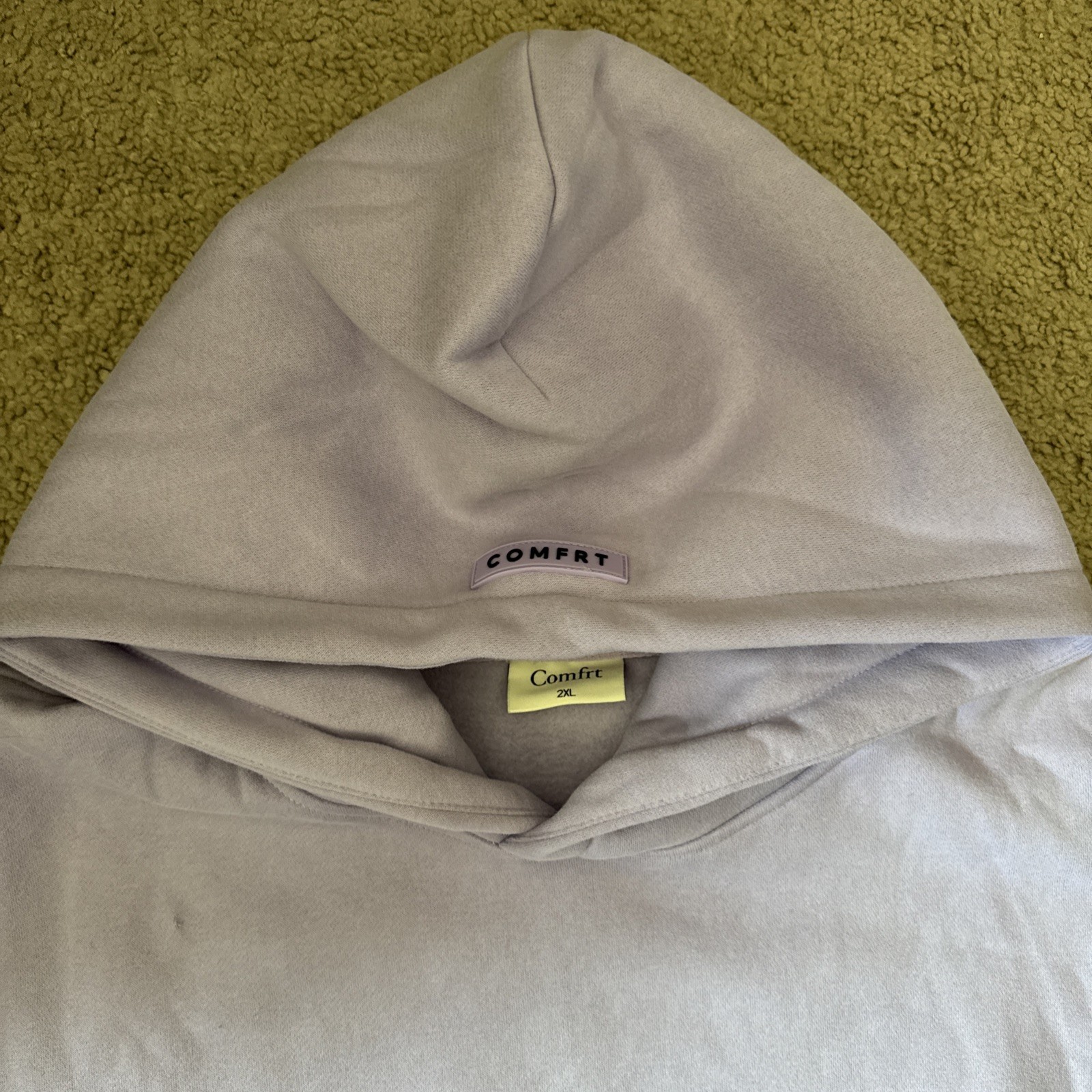 COMFRT COLLECTION Lavender Hoodie/Sweatshirt, Brand New, Men’s Size 2XL