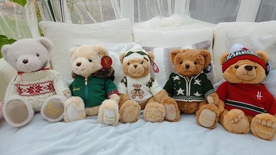 Harrods Weihnachtsbär Kollektionen 2020, 2021, 2022, 2023 & 2024 Neu mit Etikett