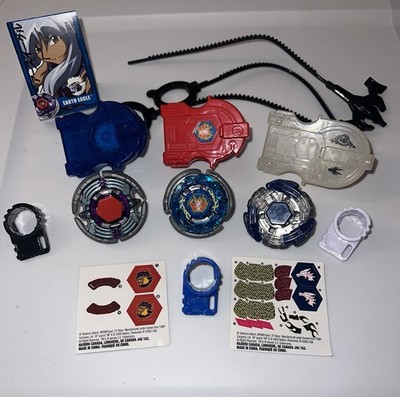 Hasbro Beyblade Metal Fusion Storm Pegasus, Lightning L-Drago & Earth Eagle