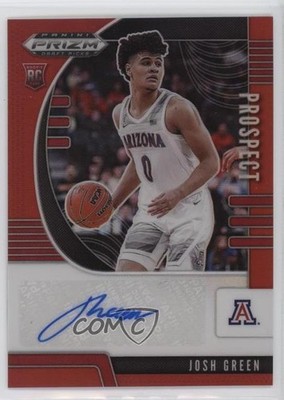 2020 Panini Prizm Draft Picks Prospect Red 182/199 Josh Green Rookie Auto RC i1p