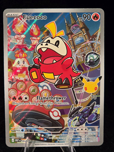 Pokemon TCG Fuecoco Mega Evolution Promo 062 Promo Holo English 2026 90 HP