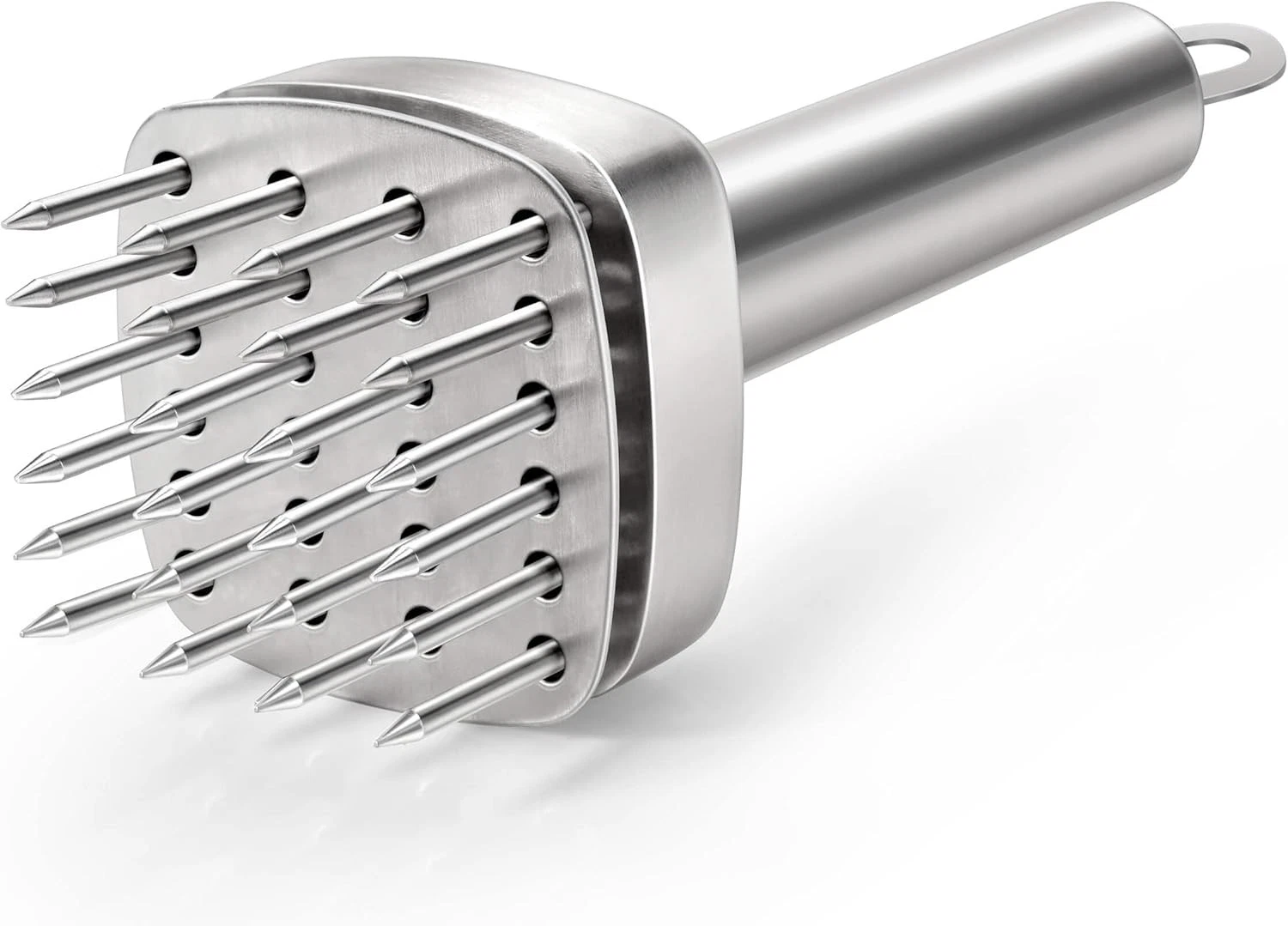 Aliglow 304 Stainless Steel Meat Tenderizer Needle Hammer Mallet Tool L