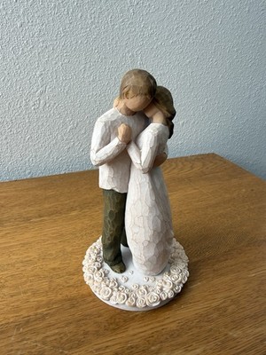 Willow Tree ''The Promise'' Susan Lordi Demdaco Figurine Wedding Cake Topper