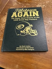 1996 Packers SB NFL Titletown Again Book #156/500 Don Beebe Signed CoA