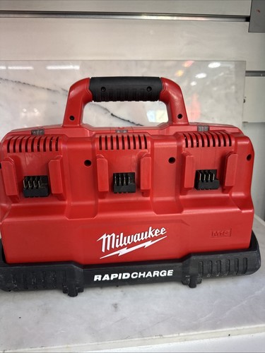 Milwaukee Rapid Charge M12-18C3 12V/18V Multi-Voltage 6 Bay Rapid Battery Charge - Picture 2 of 12