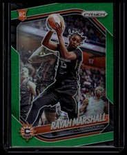 Rayah Marshall 2025 Panini Prizm WNBA Green Prizms