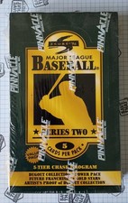 96 Pinnacle Score Series 2 Baseball Value Box, 36 packs, 5/pack, 5 Tier Chase MT