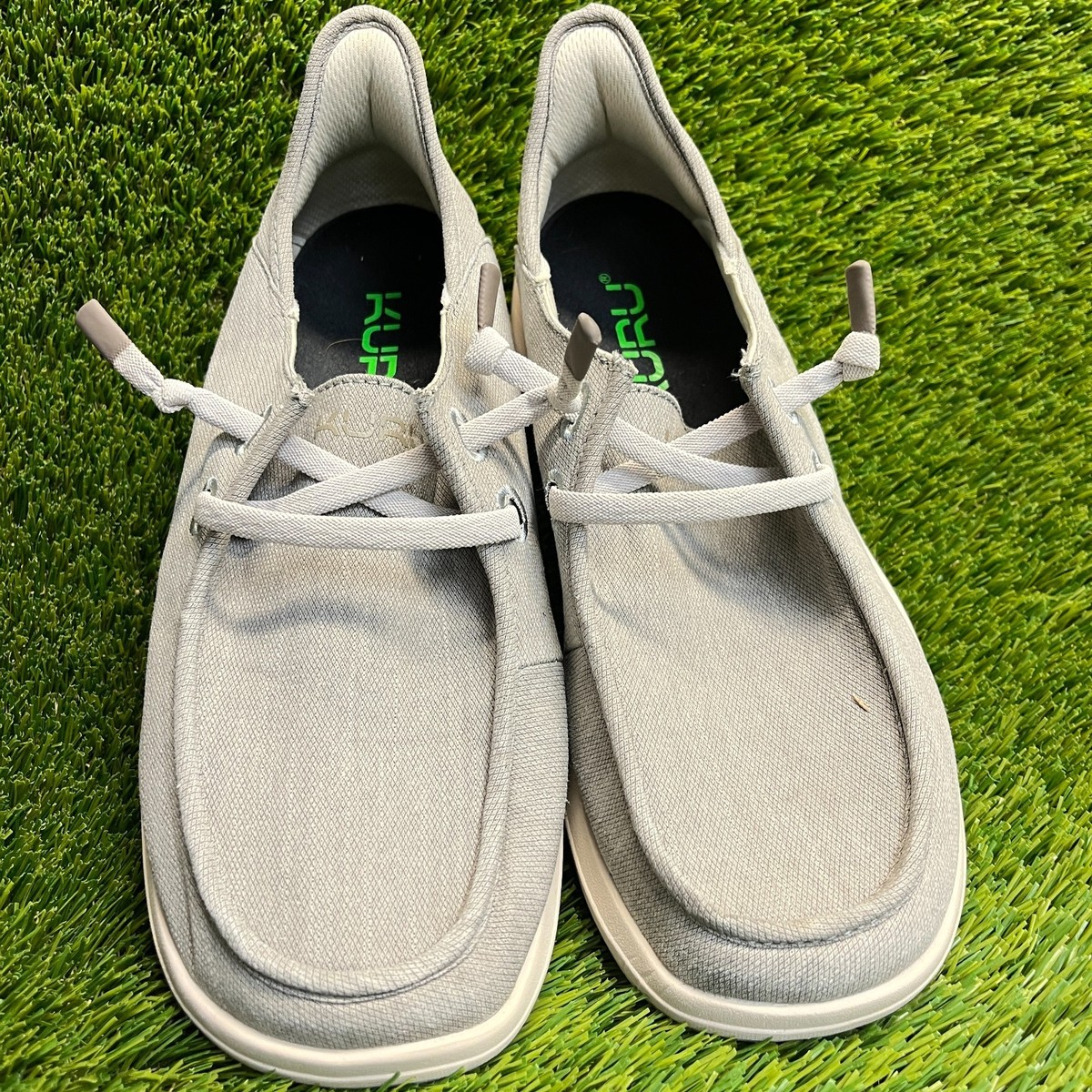 Kuru Draft Rento Mens Size 8.5 Black Gray Classic Outdoor Walking Slip-On Shoes Kuru Draft Rento Mens Size 8.5 Gray Casual Classic Outdoor  main image 3