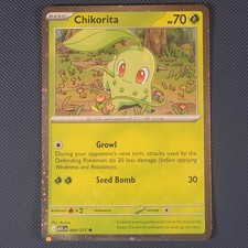 Chikorita 8 - Ascended Heroes - Cosmos Holo Promo Pokemon Card - NM