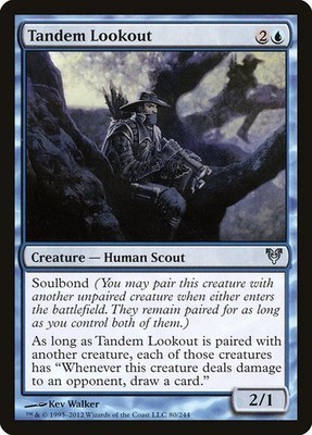 Tandem Lookout NonFoil Avacyn Restored 80 NM MTG