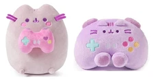 New GUND 9.5" Pusheen Gamer and 7" Controller Plush Bundle Officially Licensed
