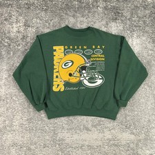 VTG Green Bay Packers Sweatshirt Mens XL Crewneck Hanes NFL Football 80s 90s USA