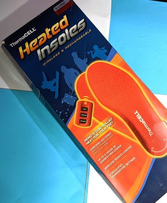 ThermaCell THS01L Rechargeable Heated Insoles XL