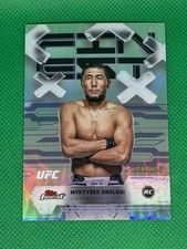 Myktybek Orolbai 2025 Topps Finest Refractor Rookie RC 83/250 UFC MMA E61