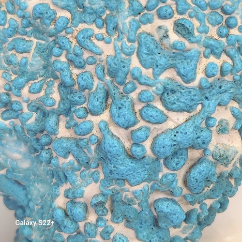Vintage MCM Rare Blue Ceramic Poodle Figurine 50's Kitschy Dog 10" Figurine - Picture 11 of 12