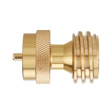 Brass Propane Refill Tank Adapter Fill 1 Lb Bottle From 20 Lb Tank For Camping