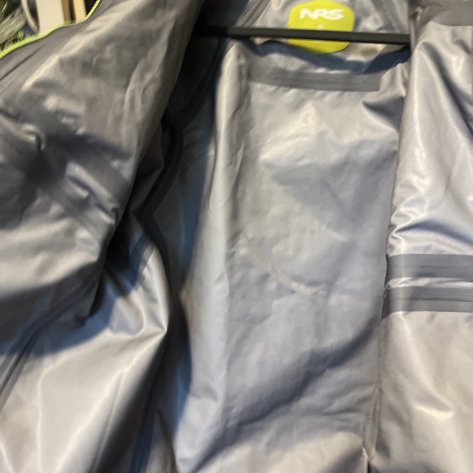 NRS ECLIPSE LT 4 Layer Jacket Mens Small Grey - image 5
