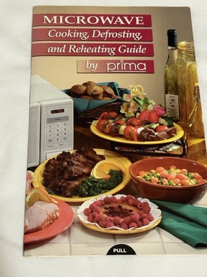 Microwave Cooking Defros - Helpful Tips - Slide Chart 1990 Perrygraph Free Ship