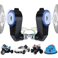 2Pcs 12V Motor Gearbox RS550 40000RPM High-Speed for Power Wheels Kids Ride on C