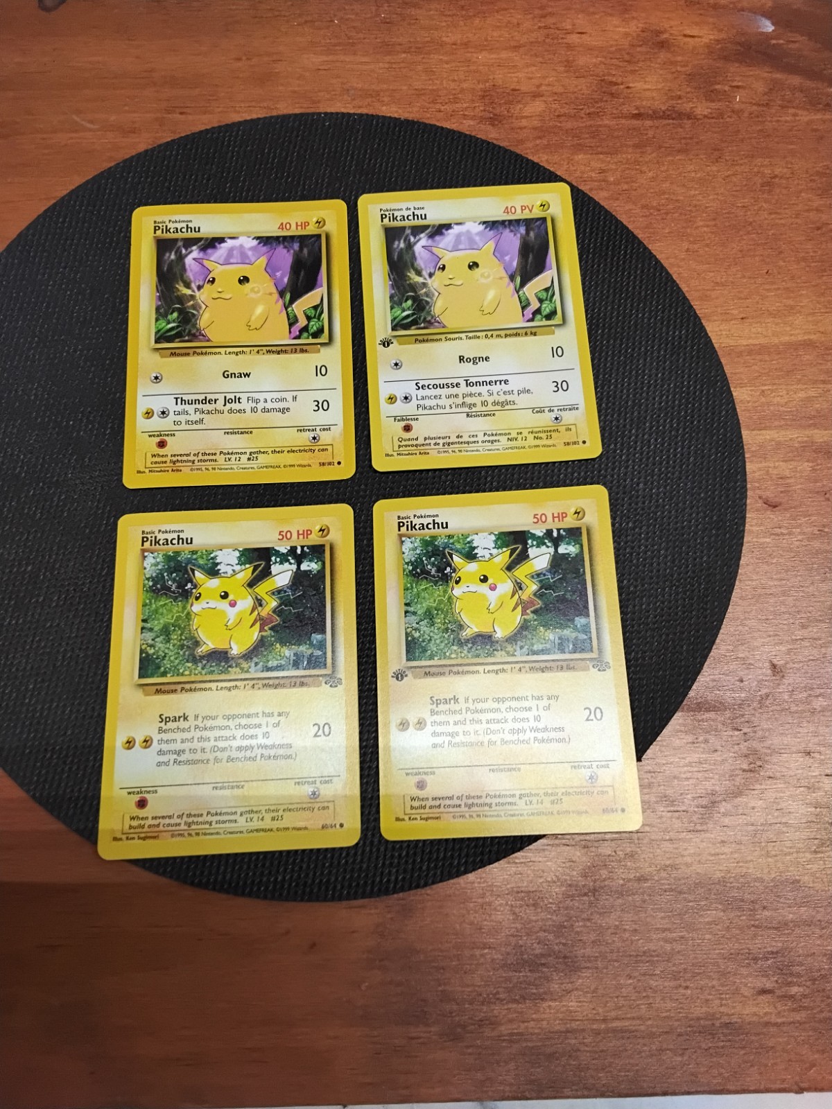Pikachu 1999 Pokemon Game #58 1st Edition (Yellow Cheeks) Price