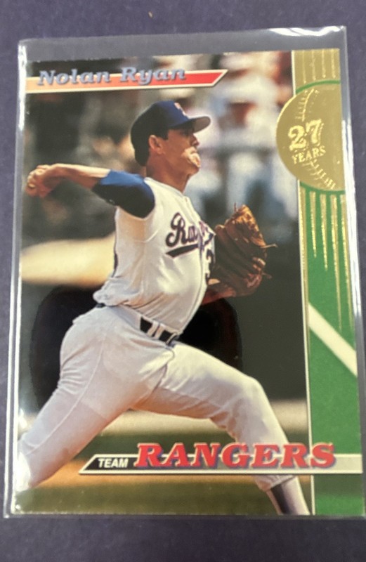 1993 Topps Stadium Club Teams - Texas Rangers Nolan Ryan #1