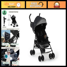 Lightweight Compact Fold Stroller - Multi-Position Recline, Sun Canopy, Travel U
