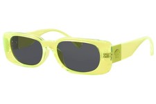 Versace VK4003U 547987 Sunglasses Youth Kids Yellow Fluo Transparent/Grey 47mm