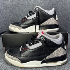 Jordan Air Jordan 3 Retro Mens 9.5 Black Cement Grey Red DN3707-010