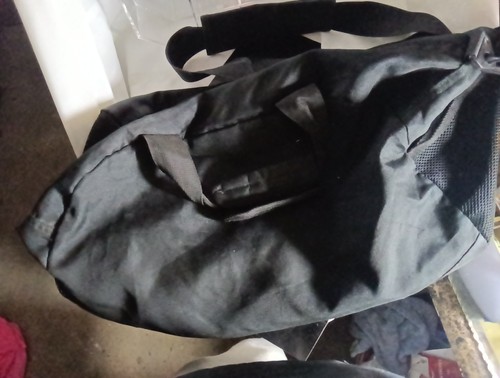 Air Jordan Jump Man Trainer Seesack Fitnessstudio Schultertasche Reise Übernachtung schwarz - Bild 2 von 3
