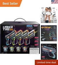 Rechargeable Laser Tag for Kids, Teens  Adults - Boys Gifts - Blasters  Ves...
