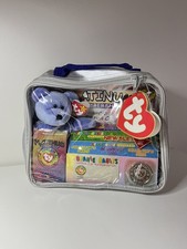 Ty Beanie Babies Platinum Membership Case w/ Clubby II Retired 1999 Silver Coin