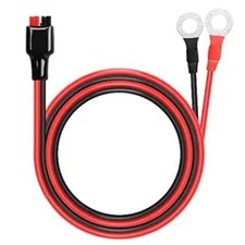 O Ring Terminal to Battery Connector Cable, 12AWG 45A Connector and 8mm 0.3inch
