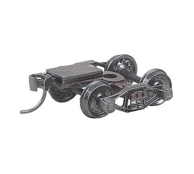 Kadee HO Scale Bettendorf ''T'' Truck/Coupler, 33'' Ribbed (1pr) (US IMPORT)
