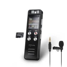 96GB Digital Voice Recorder with 7000 Hours Recording Capacity, Audio Noise R...