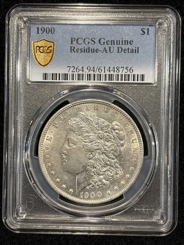 1900 Morgan Silver Dollar Coin AU (Residue)