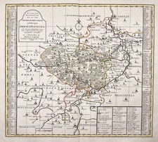 Nebra Laucha An Der Unstrut M&uuml;cheln Freyburg Sachsen-Anhalt Map Gift 1754