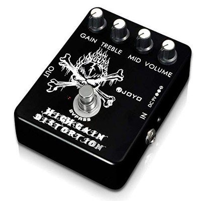 Joyo JF-04 High Gain Verzerrung Gitarren-FX-Pedal mit Mid-EQ