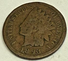 1893 INDIAN HEAD CENT
