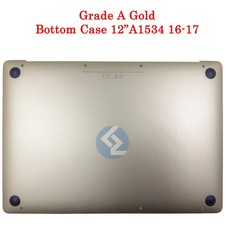 Grade A Gold Bottom Case 613-02402-A for Apple MacBook 12" A1534 2016 2017