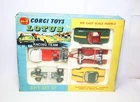 Corgi Gift Set 37 Lotus Racing Team In Original Box - Near Mint 1960s Set