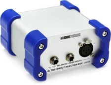 Klark Teknik DN100 V2 1-channel Active Direct Box with Extended Dynamic Range