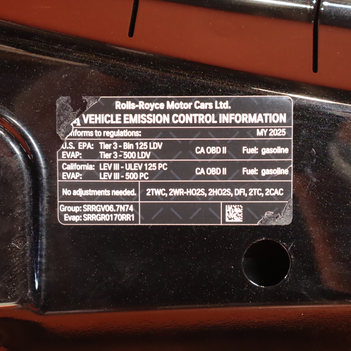 Rolls-Royce Phantom 2023-2025 Hood