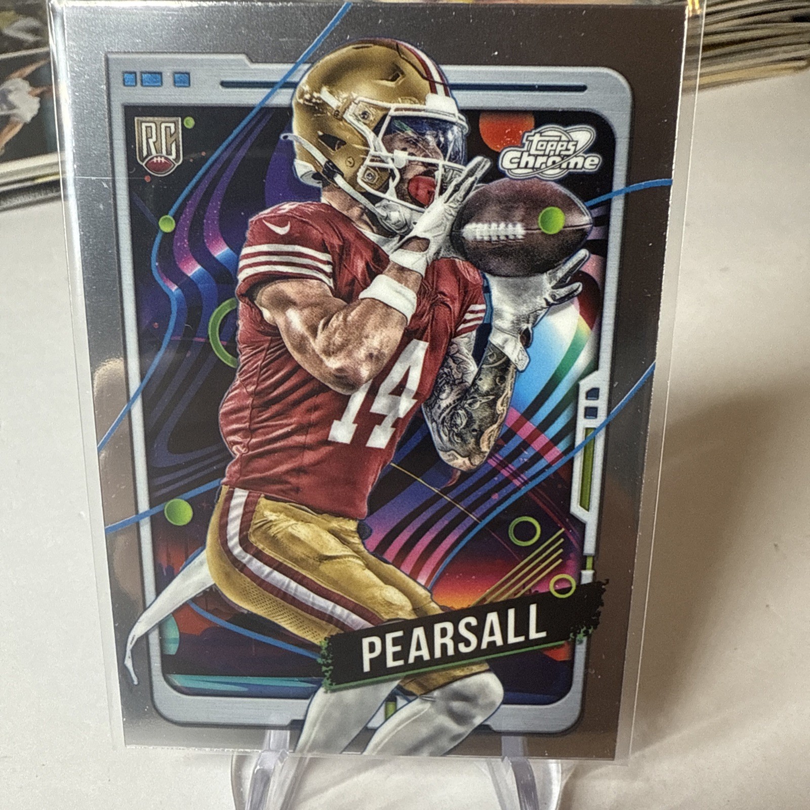 2024 Topps Chrome Cosmic - 49ers - RC - Ricky Pearsall #182